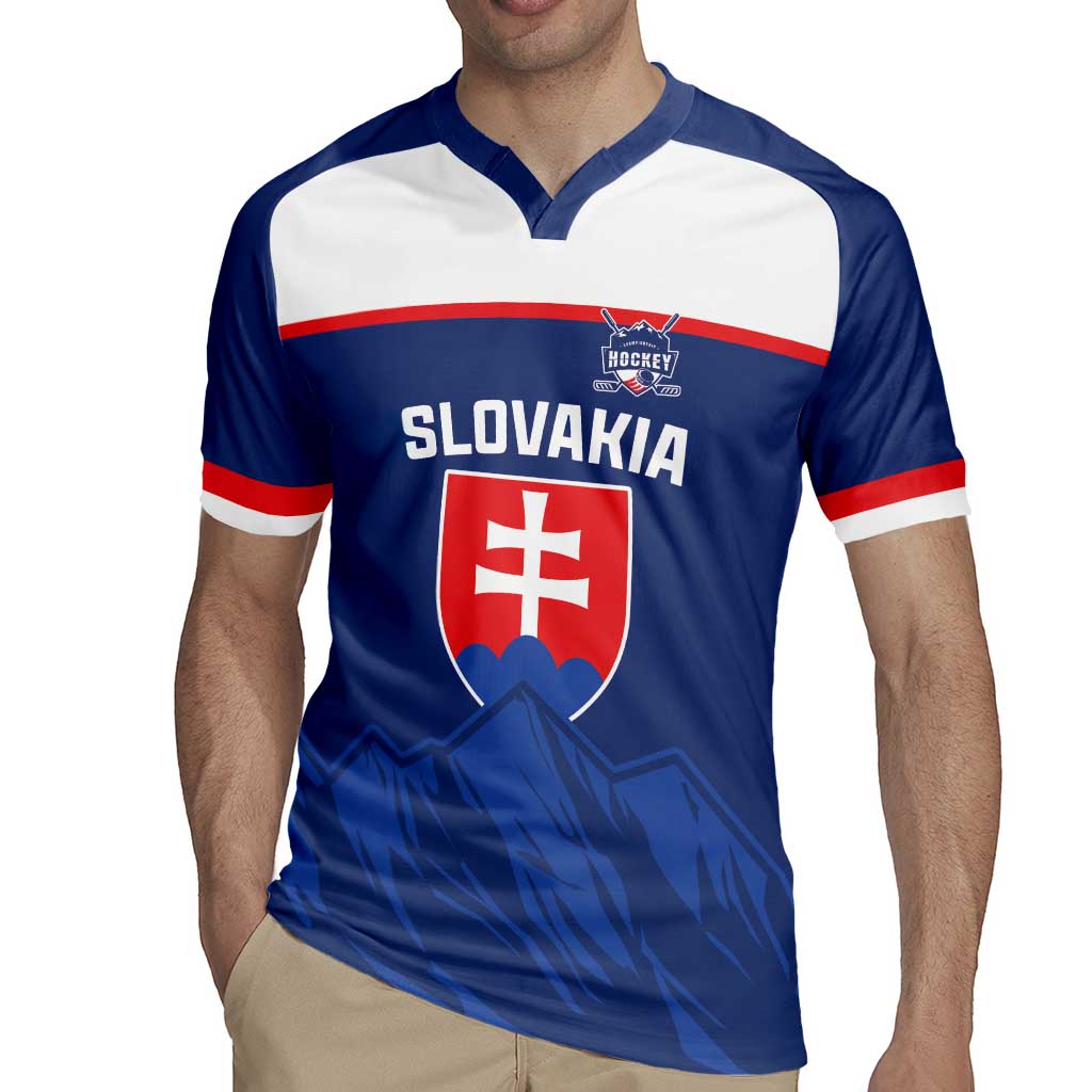 Slovakia Hockey Custom Rugby Jersey Tatra Mountain Pride 2026