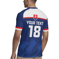 Slovakia Hockey Custom Rugby Jersey Tatra Mountain Pride 2026