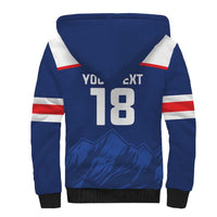 Slovakia Hockey Custom Sherpa Hoodie Tatra Mountain Pride 2026
