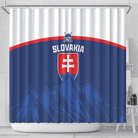 Slovakia Hockey Shower Curtain Tatra Mountain Pride 2026