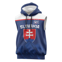 Slovakia Hockey Custom Sleeveless Hoodie Tatra Mountain Pride 2026