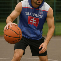 Slovakia Hockey Custom Sleeveless Hoodie Tatra Mountain Pride 2026
