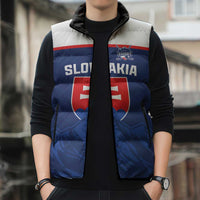 Slovakia Hockey Custom Sleeveless Puffer Jacket Tatra Mountain Pride 2026