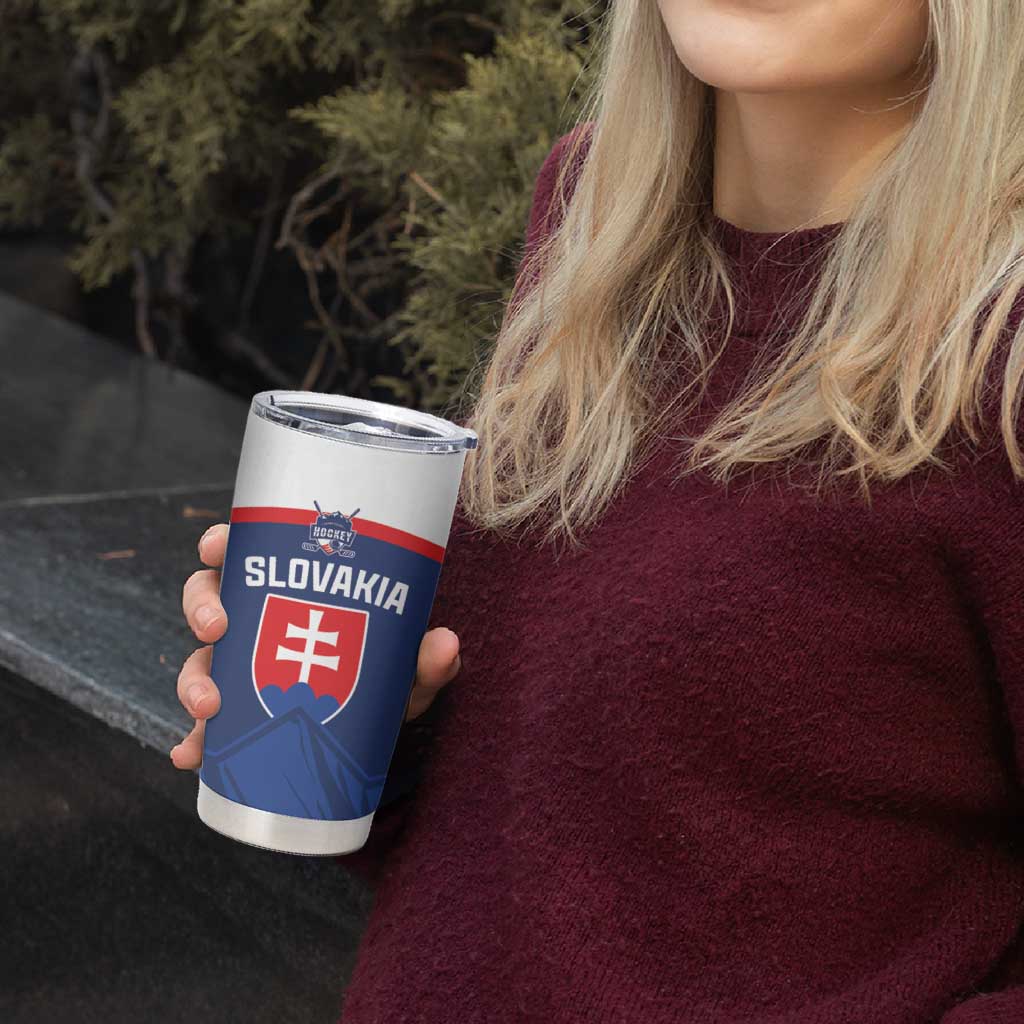 Slovakia Hockey Custom Tumbler Cup Tatra Mountain Pride 2026