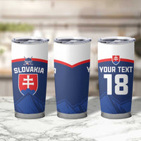 Slovakia Hockey Custom Tumbler Cup Tatra Mountain Pride 2026