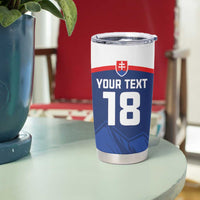 Slovakia Hockey Custom Tumbler Cup Tatra Mountain Pride 2026