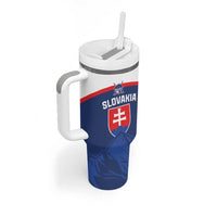 Slovakia Hockey Custom Tumbler With Handle Tatra Mountain Pride 2026