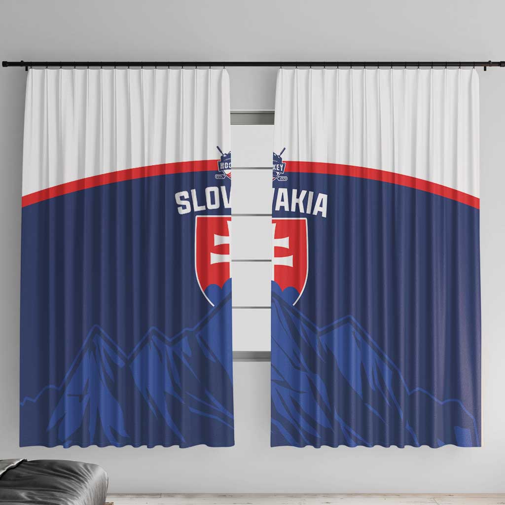 Slovakia Hockey Window Curtain Tatra Mountain Pride 2026