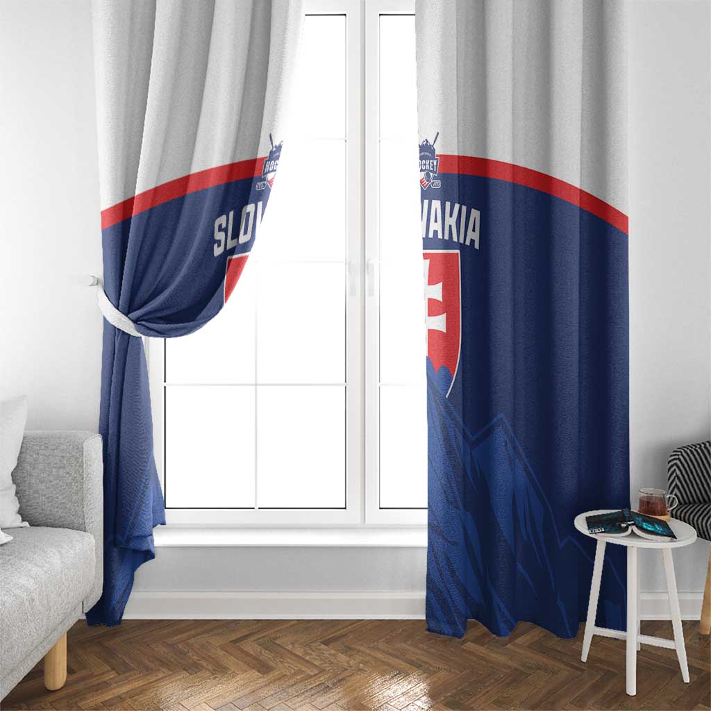 Slovakia Hockey Window Curtain Tatra Mountain Pride 2026