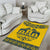 Sweden Daleclarian Horse Area Rug Floral Folk Pattern Yellow Version