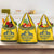 Sweden Daleclarian Horse Grocery Bag Floral Folk Pattern Yellow Version