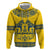 Sweden Daleclarian Horse Hoodie Floral Folk Pattern Yellow Version