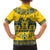 Sweden Daleclarian Horse Kid Hawaiian Shirt Floral Folk Pattern Yellow Version