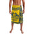 Sweden Daleclarian Horse Lavalava Floral Folk Pattern Yellow Version