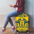 Sweden Daleclarian Horse Luggage Cover Floral Folk Pattern Yellow Version