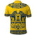 Sweden Daleclarian Horse Polo Shirt Floral Folk Pattern Yellow Version