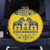 Sweden Daleclarian Horse Spare Tire Cover Floral Folk Pattern Yellow Version
