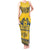 Sweden Daleclarian Horse Tank Maxi Dress Floral Folk Pattern Yellow Version