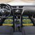 Sweden Daleclarian Horse Car Mats Floral Folk Pattern Blue Version