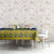Sweden Daleclarian Horse Tablecloth Floral Folk Pattern Blue Version