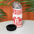 Sweden Daleclarian Horse 4 in 1 Can Cooler Tumbler Floral Folk Pattern White Version