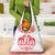 Sweden Daleclarian Horse Grocery Bag Floral Folk Pattern White Version