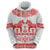 Sweden Daleclarian Horse Hoodie Floral Folk Pattern White Version