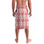 Sweden Daleclarian Horse Lavalava Floral Folk Pattern White Version