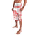 Sweden Daleclarian Horse Lavalava Floral Folk Pattern White Version