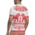 Sweden Daleclarian Horse Rugby Jersey Floral Folk Pattern White Version