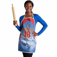 Custom DR Congo Football 2026 Apron Leopard Power Fan Style