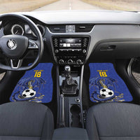 Custom Bosnia and Herzegovina Football 2026 Car Mats Blue Dragon National Pride