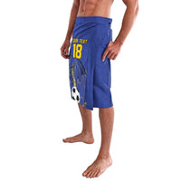Custom Bosnia and Herzegovina Football 2026 Lavalava Blue Dragon National Pride