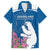 Personalized Greenland National Day Family Matching Off Shoulder Maxi Dress and Hawaiian Shirt Polar Bear With Dwarf Fireweed