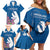Personalized Greenland National Day Family Matching Off Shoulder Short Dress and Hawaiian Shirt Polar Bear With Dwarf Fireweed