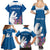 Personalized Greenland National Day Family Matching Summer Maxi Dress and Hawaiian Shirt Polar Bear With Dwarf Fireweed