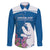 Personalized Greenland National Day Family Matching Summer Maxi Dress and Hawaiian Shirt Polar Bear With Dwarf Fireweed