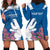 Personalized Greenland National Day Hoodie Dress Polar Bear With Dwarf Fireweed