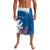 Personalized Greenland National Day Lavalava Polar Bear With Dwarf Fireweed