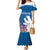 Personalized Greenland National Day Mermaid Dress Polar Bear With Dwarf Fireweed