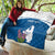 Personalized Greenland National Day Quilt Polar Bear With Dwarf Fireweed