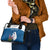 Personalized Greenland National Day Shoulder Handbag Polar Bear With Dwarf Fireweed