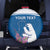 Personalized Greenland National Day Spare Tire Cover Polar Bear With Dwarf Fireweed