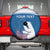 Personalized Greenland National Day Spare Tire Cover Polar Bear With Dwarf Fireweed