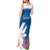 Personalized Greenland National Day Tank Maxi Dress Polar Bear With Dwarf Fireweed