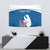 Personalized Greenland National Day Tapestry Polar Bear With Dwarf Fireweed