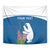 Personalized Greenland National Day Tapestry Polar Bear With Dwarf Fireweed