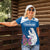 Personalized Greenland National Day Women Polo Shirt Polar Bear With Dwarf Fireweed