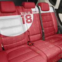 Custom Greenland Football Back Car Seat Cover Polar-Bamserne Tupilaq Pattern