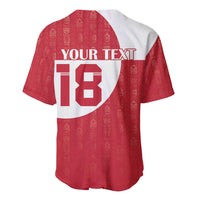 Custom Greenland Football Baseball Jersey Polar-Bamserne Tupilaq Pattern